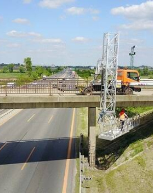 Mobile Bridge Platform in Slovensko (Slovacchia) - Brain ABC 60 L