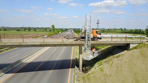 Mobile Bridge Platform in Slovensko (Slovacchia) - Brain ABC 60 L