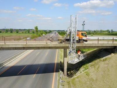 Mobile Bridge Platform in Slovensko (Slovacchia) - Brain ABC 60 L